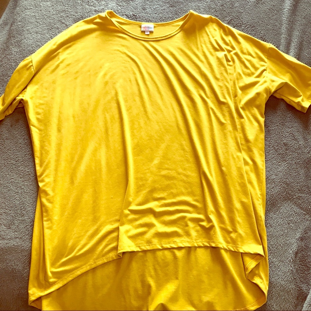 Solid Yellow/Gold Solid Lularoe Irma